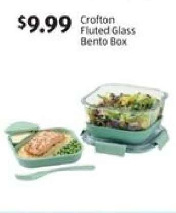 Crofton Fluted Glass Bento Box