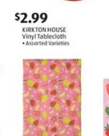 KIRKTON HOUSE Vinyl Tablecloth