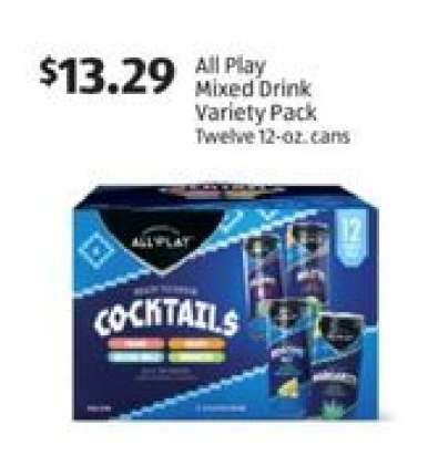 All Play Mixed Drink Variety Pack