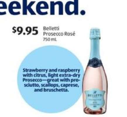 Belletti Prosecco Rosé