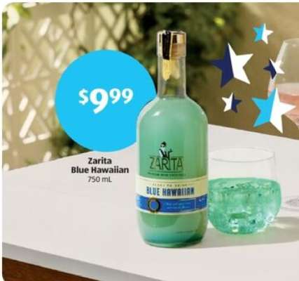Zarita Blue Hawaiian