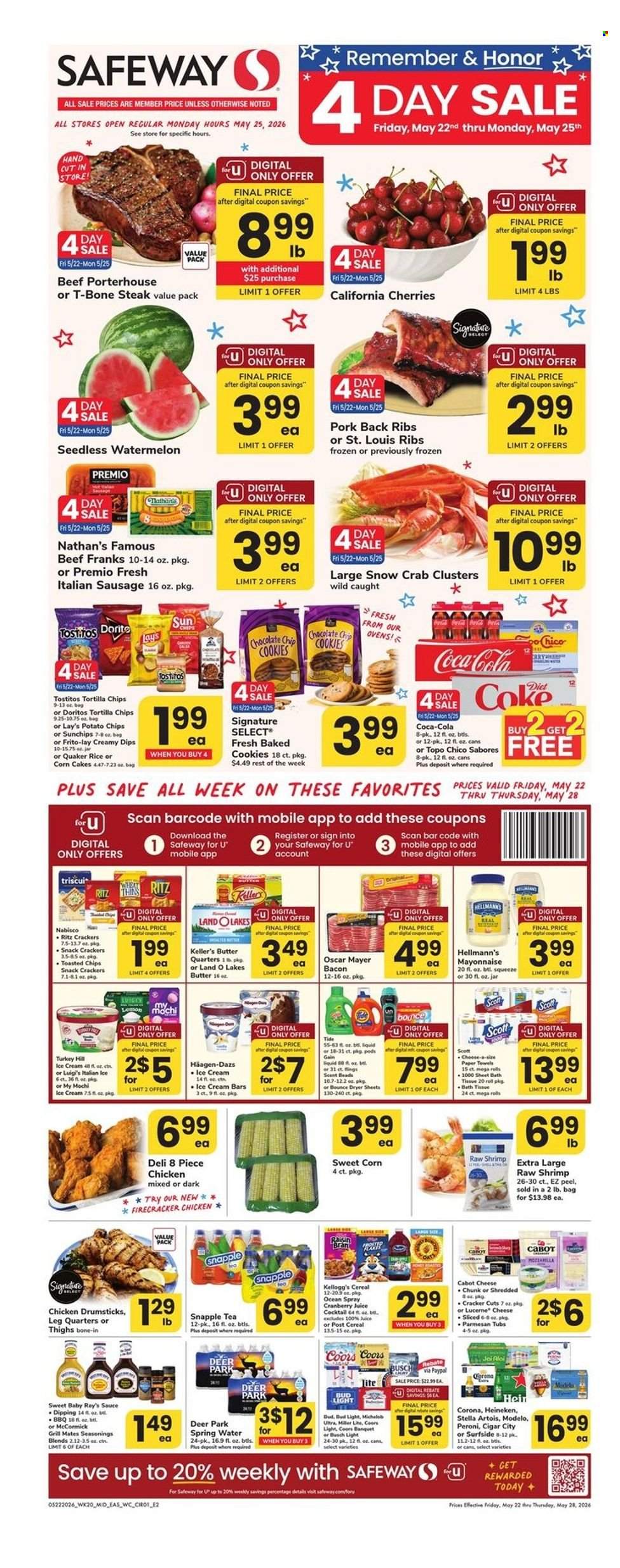 Safeway ad - 05/22/2026 - 05/28/2026. Page 1