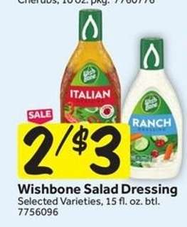 Wishbone Salad Dressing