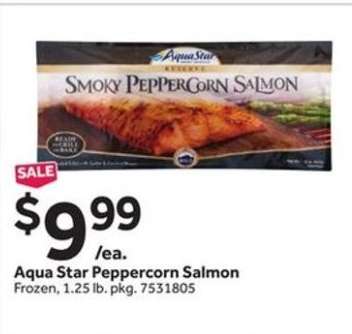 Aqua Star Peppercorn Salmon