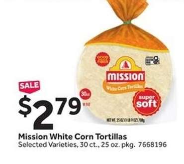 Mission White Corn Tortillas