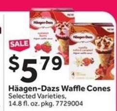 Häagen-Dazs Waffle Cones