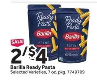 Barilla Ready Pasta