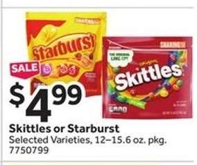 Skittles or Starburst