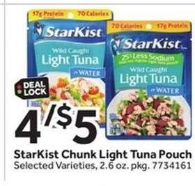 Starkist Chunk Light Tuna Pouch