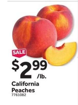 California Peaches