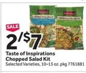 Taste of Inspirations Chopped Salad Kit