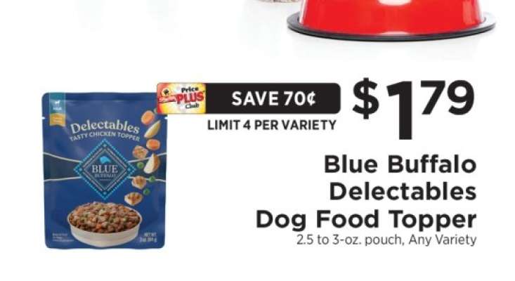 Blue Buffalo Delectables Dog Food Topper