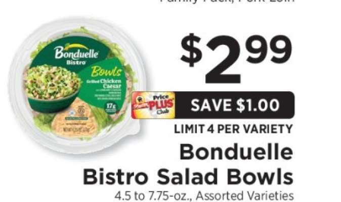 Bonduelle Bistro Salad Bowls