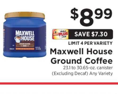 Maxwell House Ground Coffee*