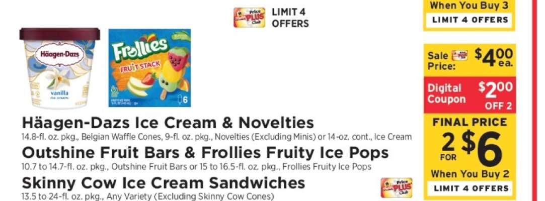 Häagen-Dazs Ice Cream & Novelties