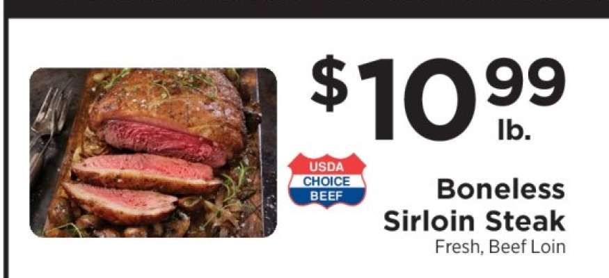 Boneless Sirloin Steak