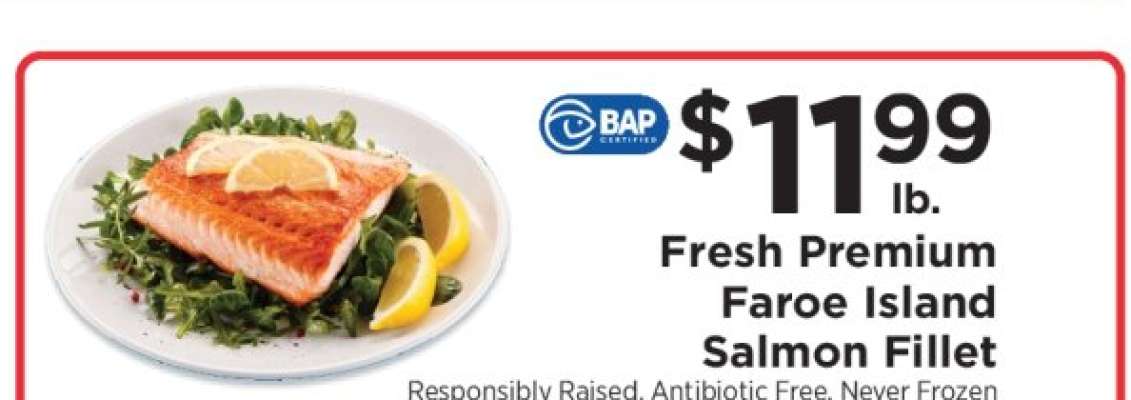 Fresh Premium Faroe Island Salmon Fillet