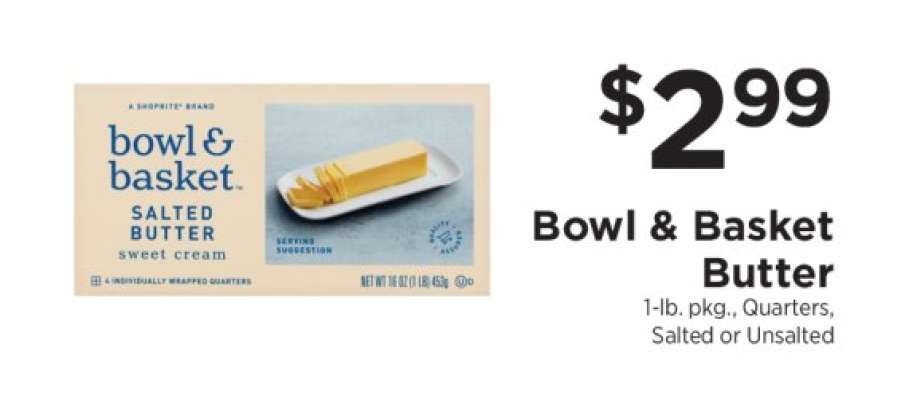 Bowl & Basket Butter