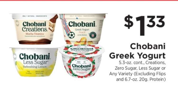 Chobani Greek Yogurt