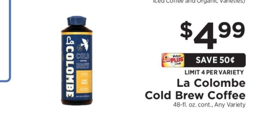 LA COLOMBE COLD BREW COFFEE