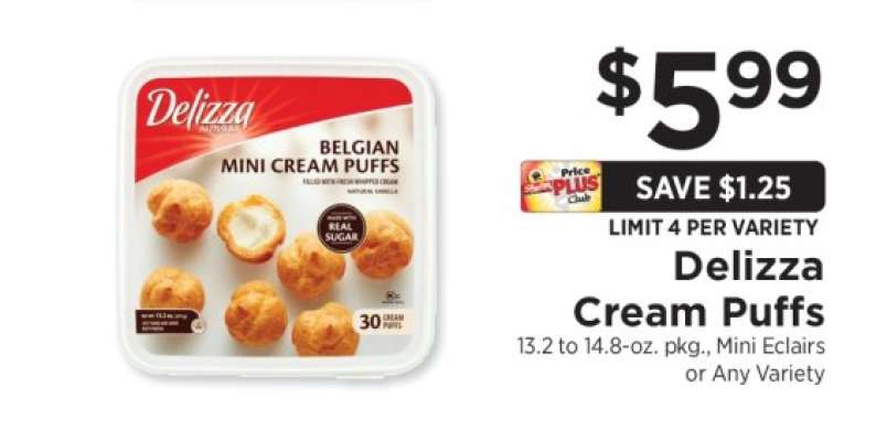Delizza Cream Puffs