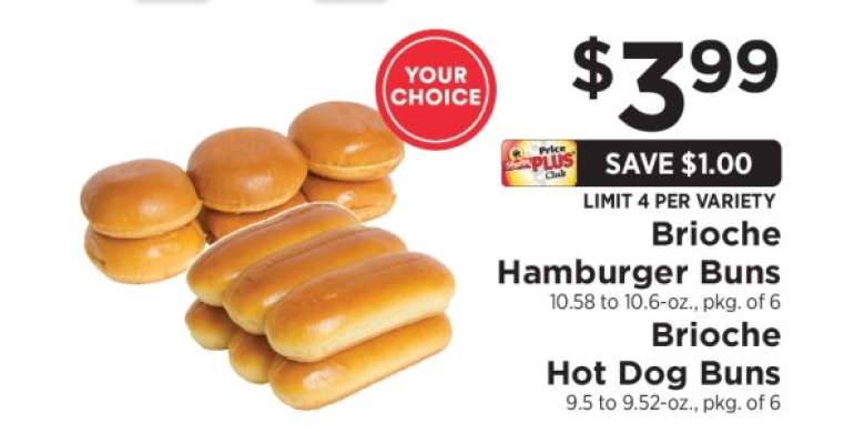 BRIOCHE BUNS