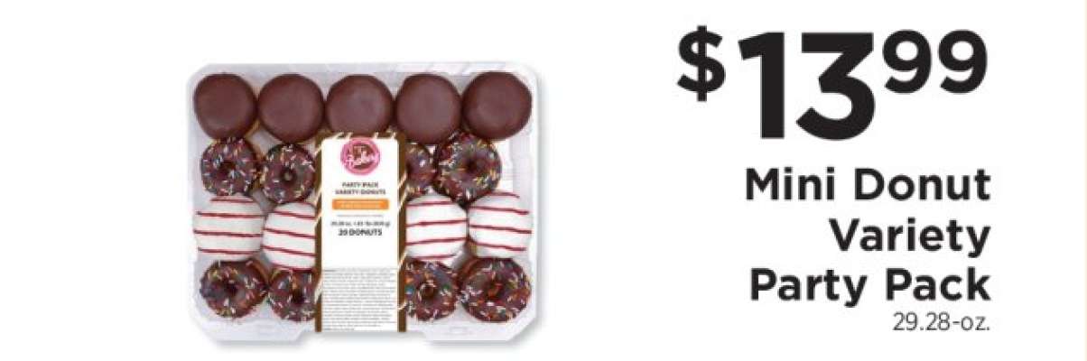 Mini Donut Variety Party Pack