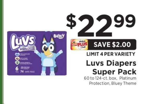 Luvs Diapers Super Pack
