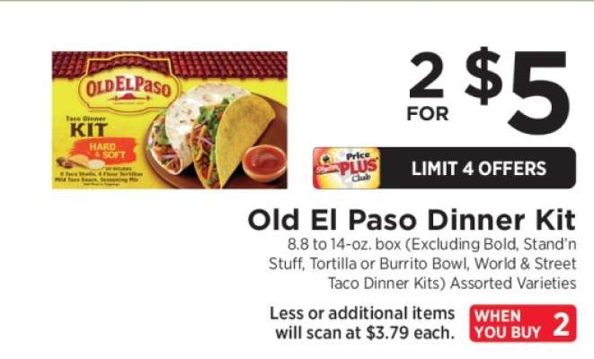 Old El Paso Dinner Kit