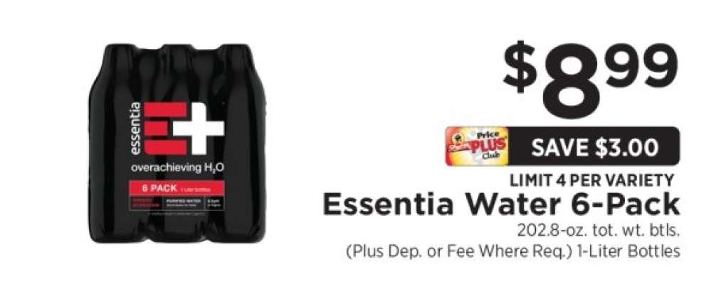 Essentia Water 6 Pack
