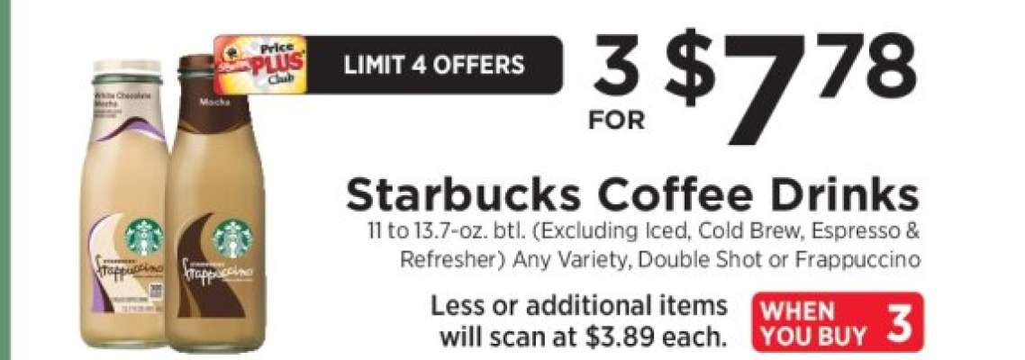 Starbucks Coffee Drinks