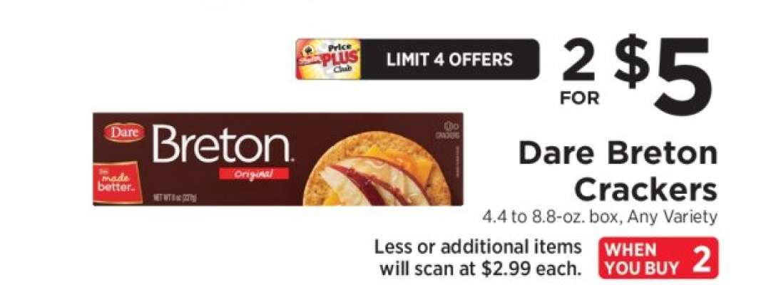 Dare Breton Crackers