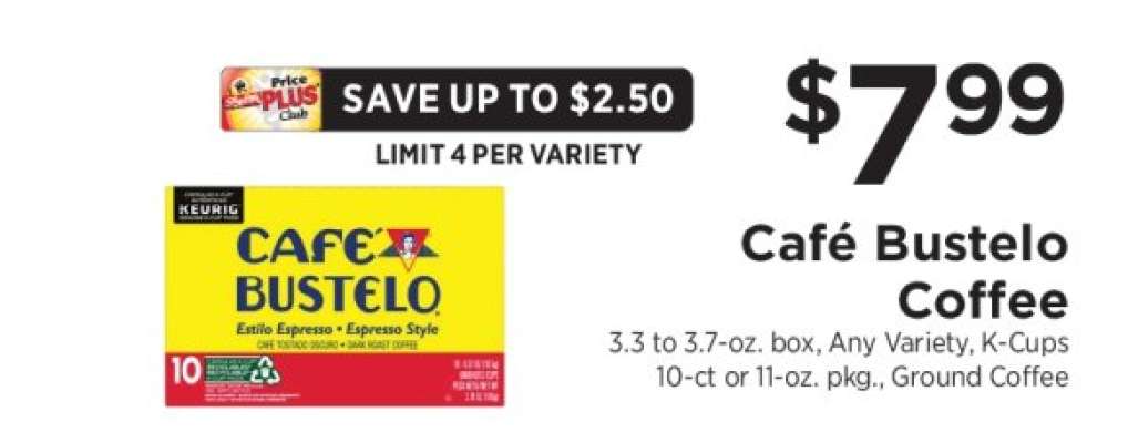 Cafe Bustelo Coffee