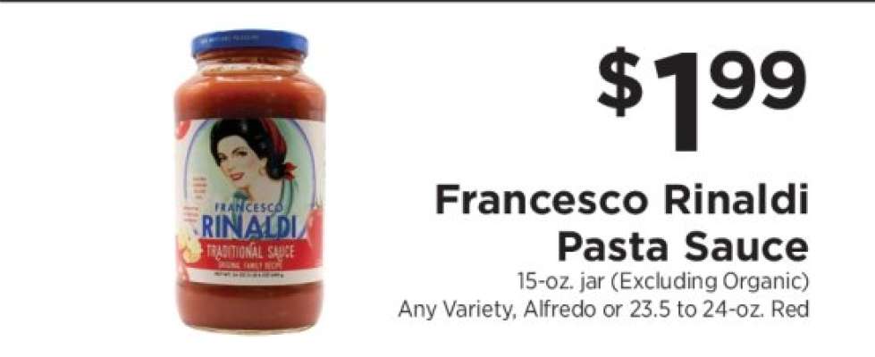 Francesco Rinaldi Pasta Sauce
