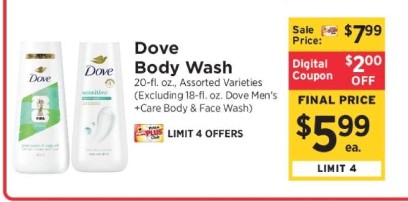 Dove Body Wash
