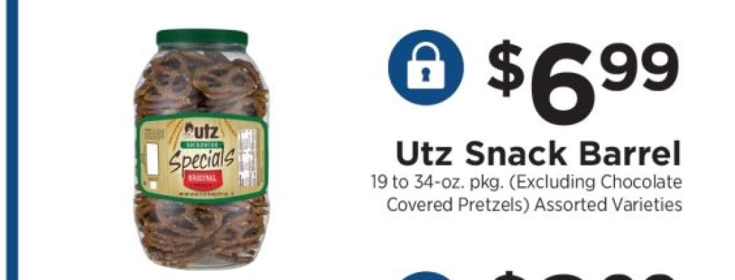 Utz Snack Barrel
