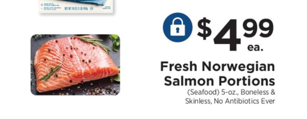 Fresh Norwegian Salmon Portions