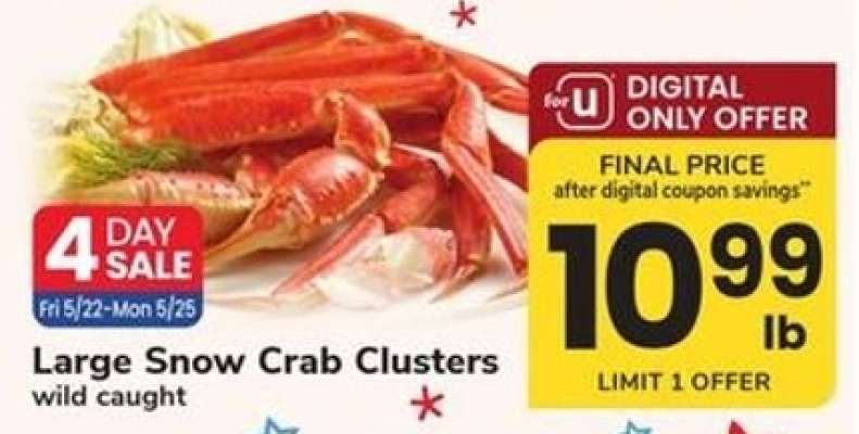 Large Snow Crab Clusters