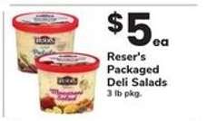Reser's Packaged Deli Salads