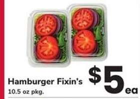 Hamburger Fixin's