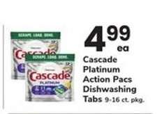 Cascade Platinum Action Pacs