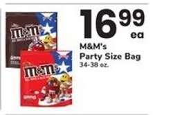 M&M'S Party Size Bag