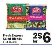 Fresh Express Salad Blends