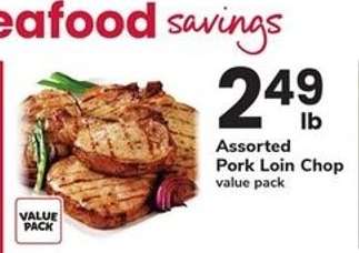 Assorted Pork Loin Chop