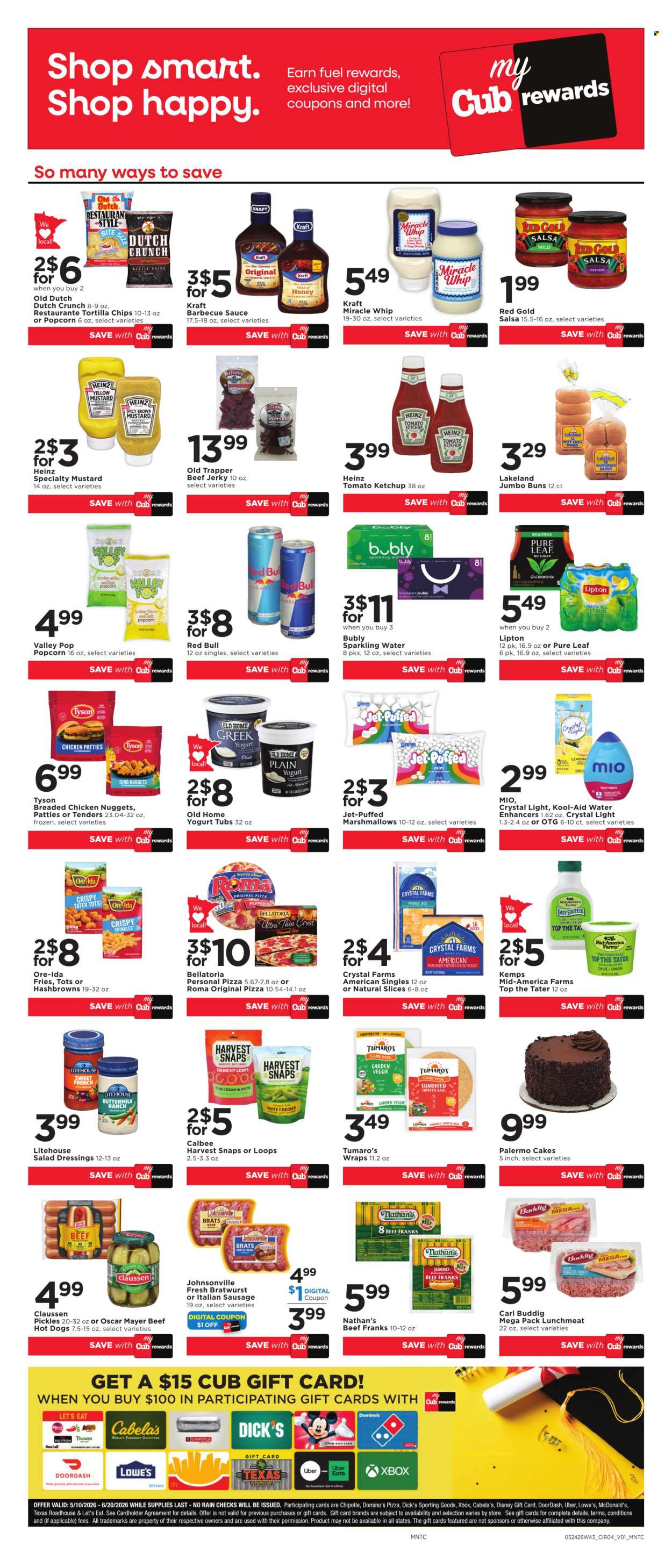 Cub Foods ad - 05/24/2026 - 05/30/2026. Page 6