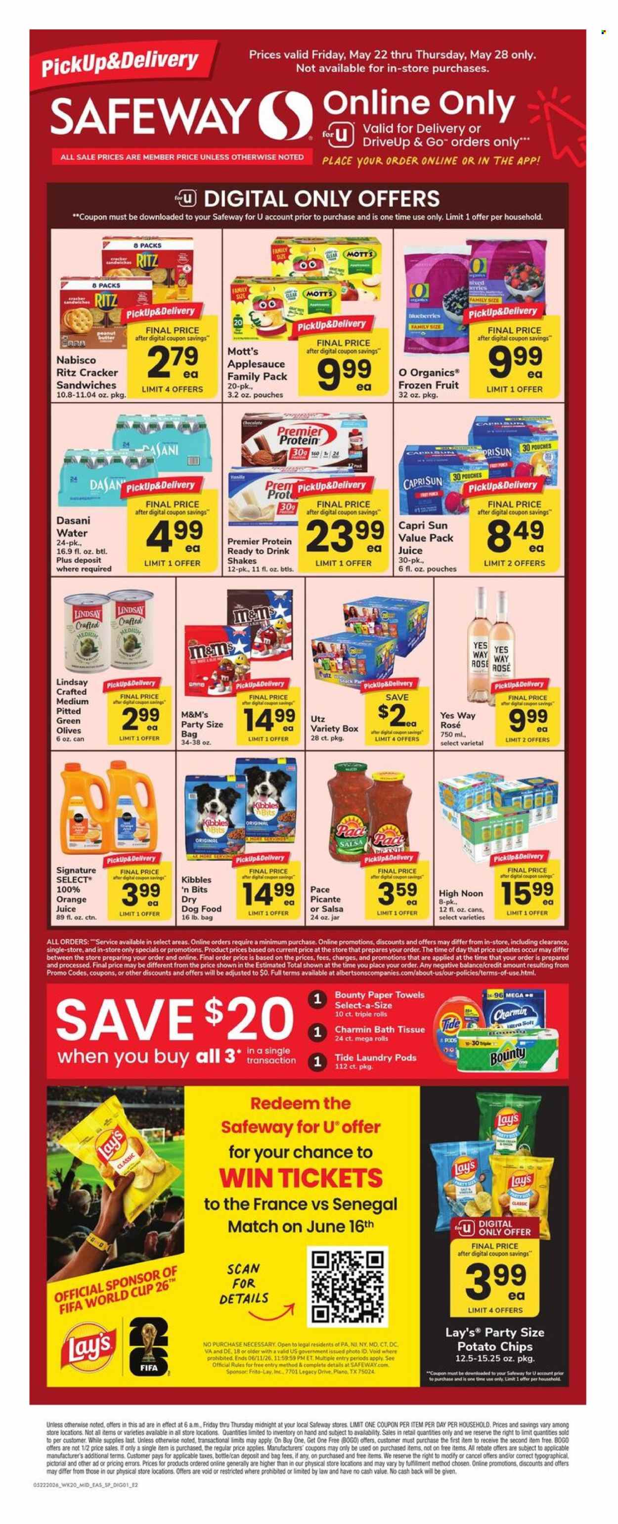 Safeway ad - 05/22/2026 - 05/28/2026. Page 1
