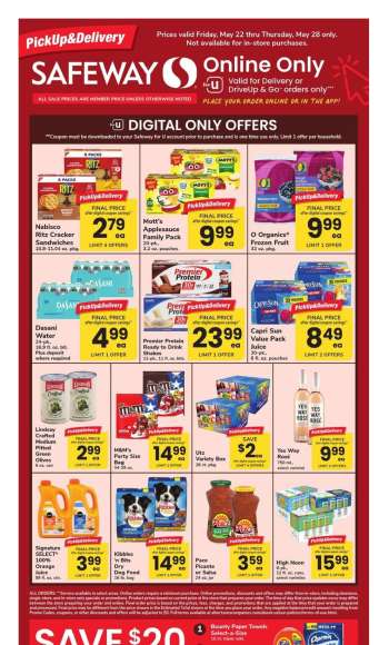 Safeway Flyer - 05/22/2026 - 05/28/2026.