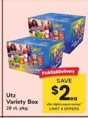 Utz Variety Box