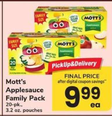 Mott's Applesauce Family Pack