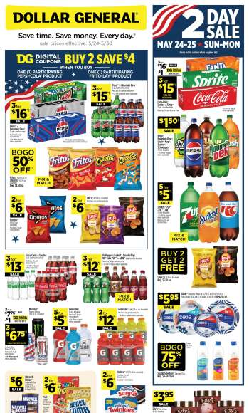 Dollar General Flyer - 05/24/2026 - 05/30/2026.
